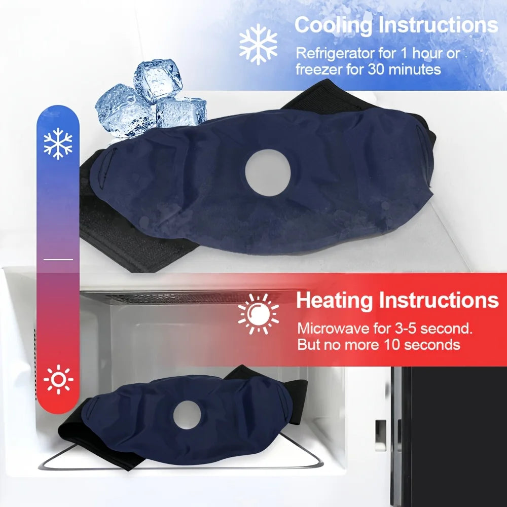 Compresa de hielo reutilizable para la rodilla