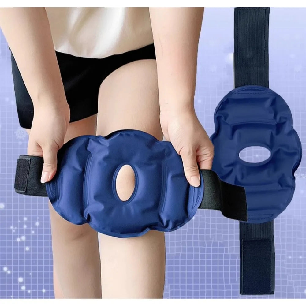 Compresa de hielo reutilizable para la rodilla