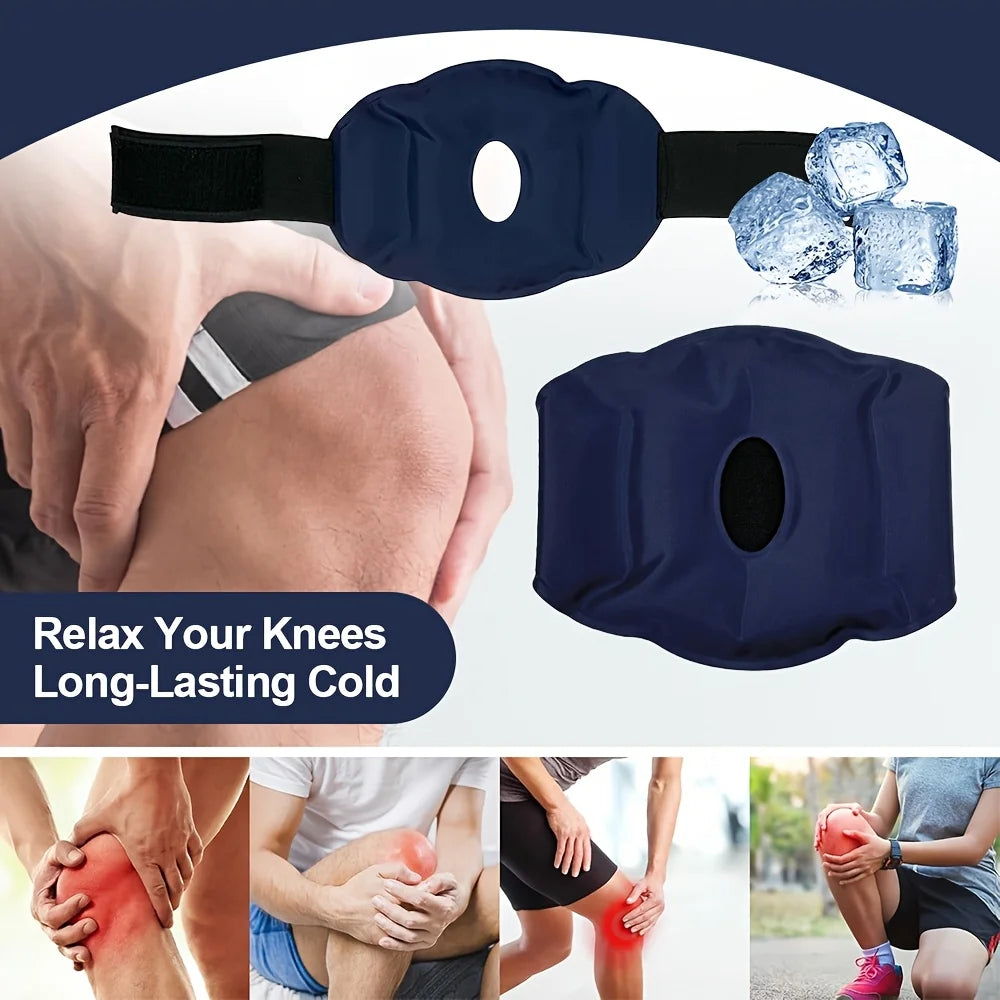 Compresa de hielo reutilizable para la rodilla